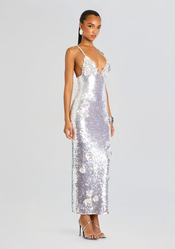 Retrofête Ines Embroidered Dress Retrofête