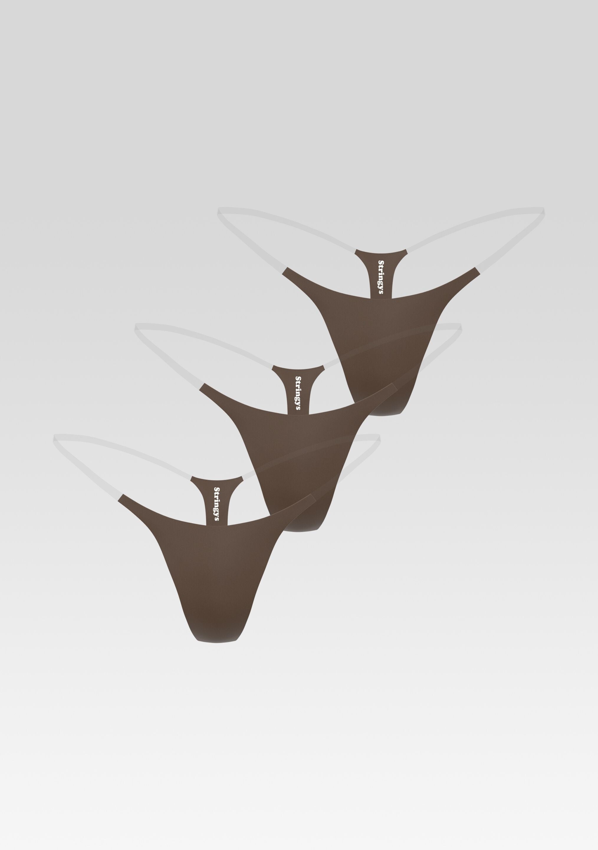 retrofête Invisible Strap 3-Pack Panty Stringys