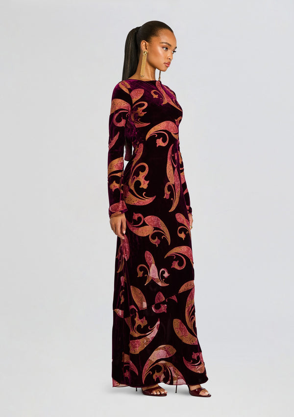 Retrofête Iona Velvet Dress Retrofête