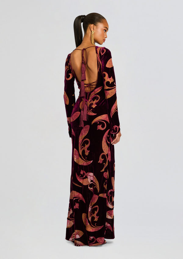 Retrofête Iona Velvet Dress Retrofête