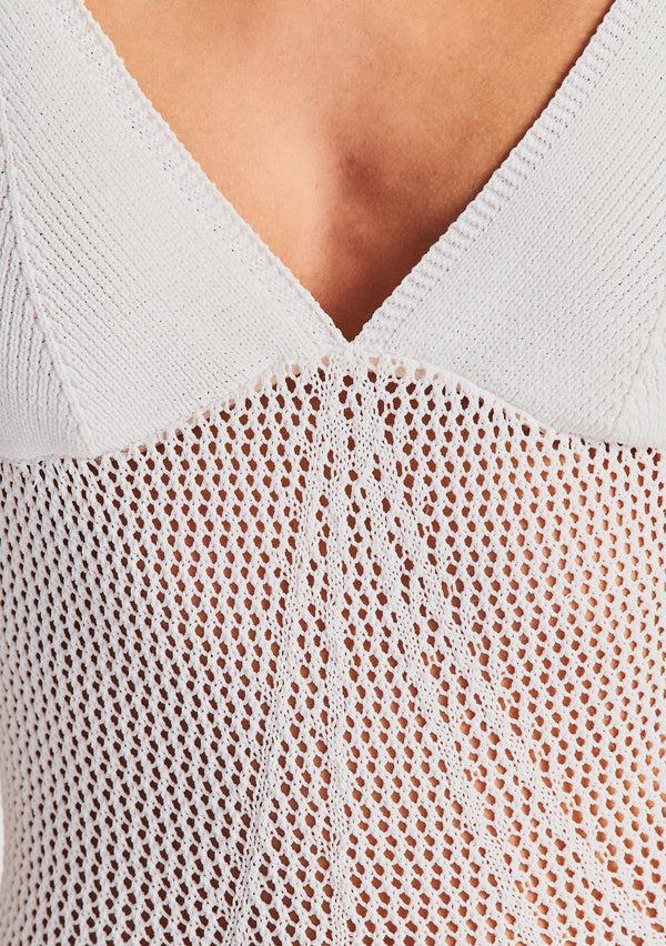 Retrofête Isabel Knit Crochet Dress Bananhot