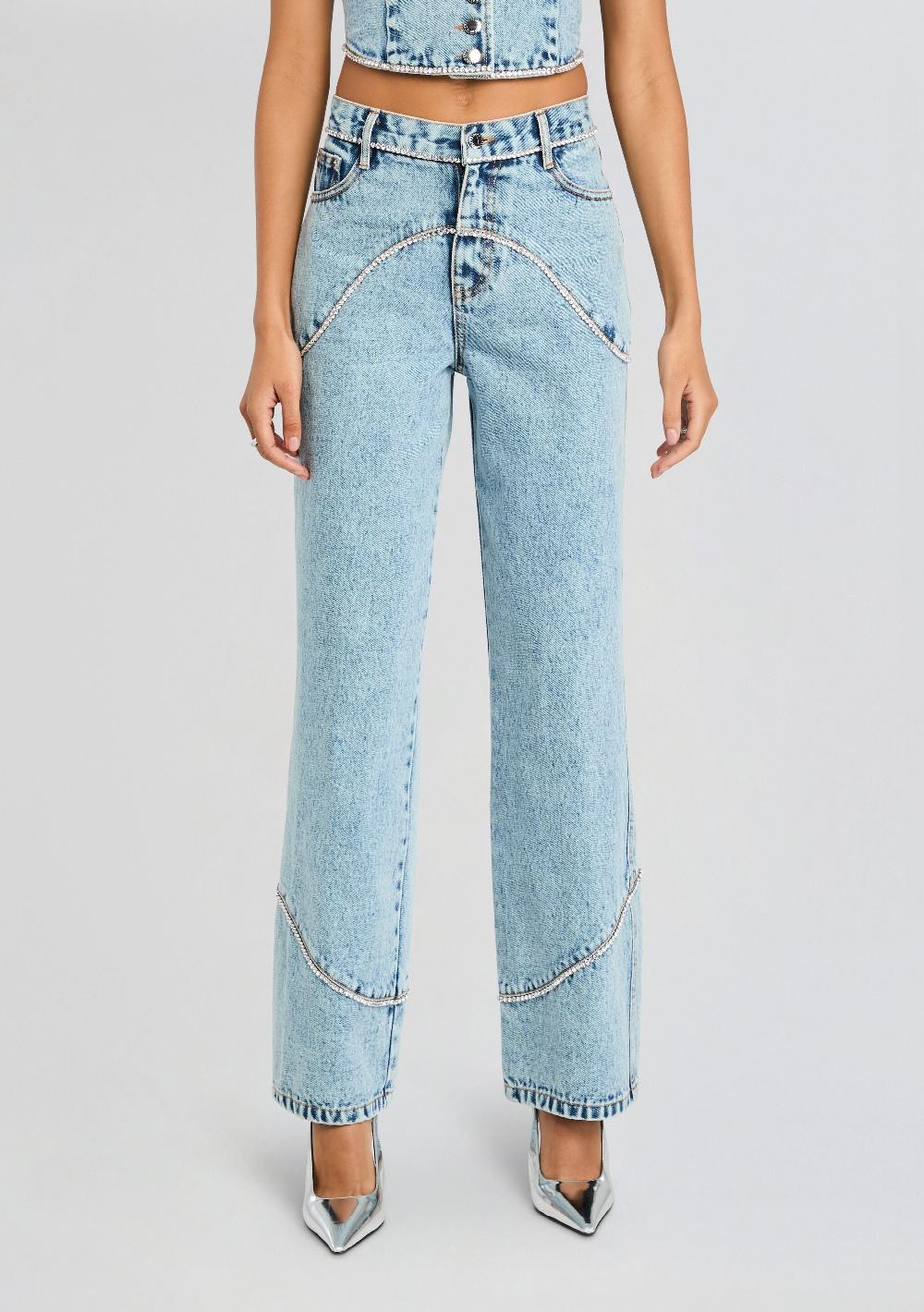 retrofête Izzie Embellished Jean retrofête