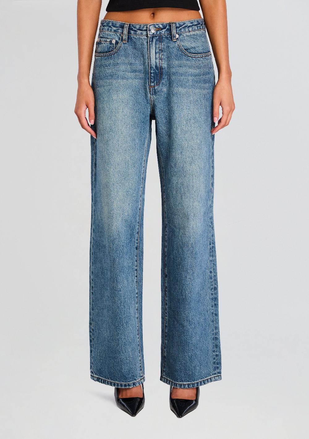 retrofête Janie Mid Rise Jean SEROYA