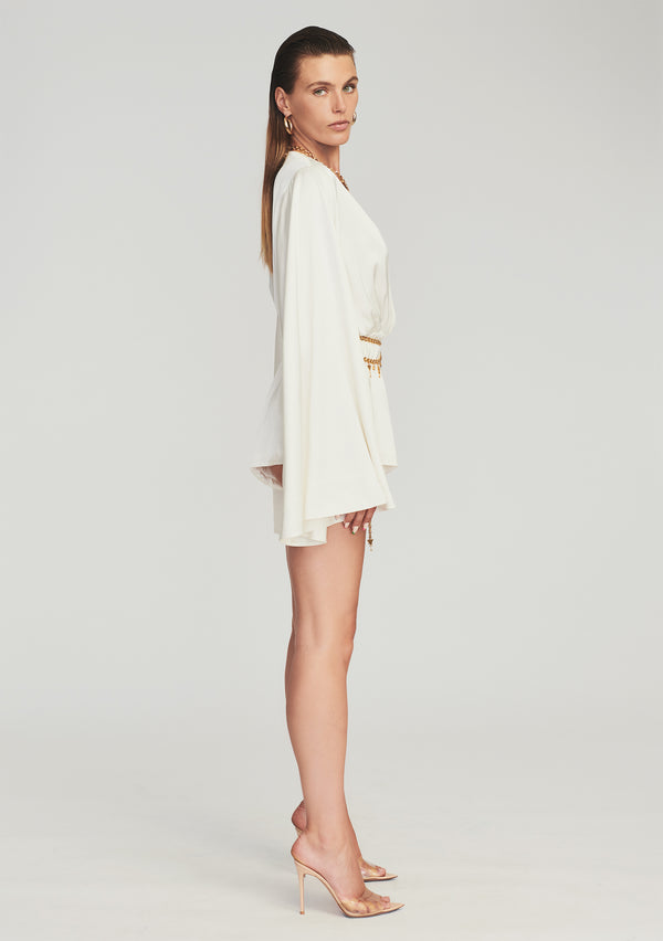 Retrofête Jasper Silk Romper Retrofête