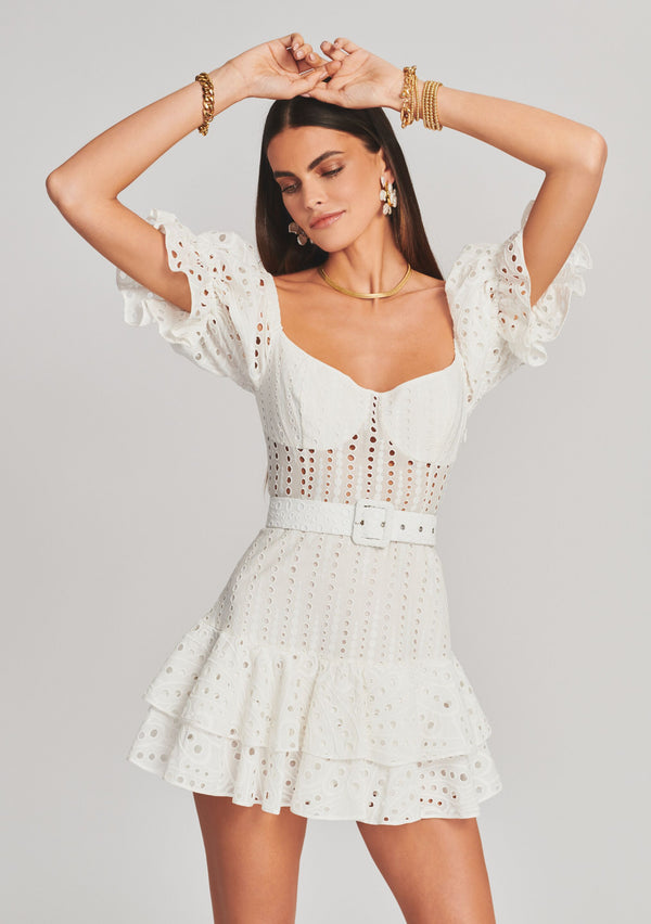 Retrofête Jean Short Dress Charo Ruiz