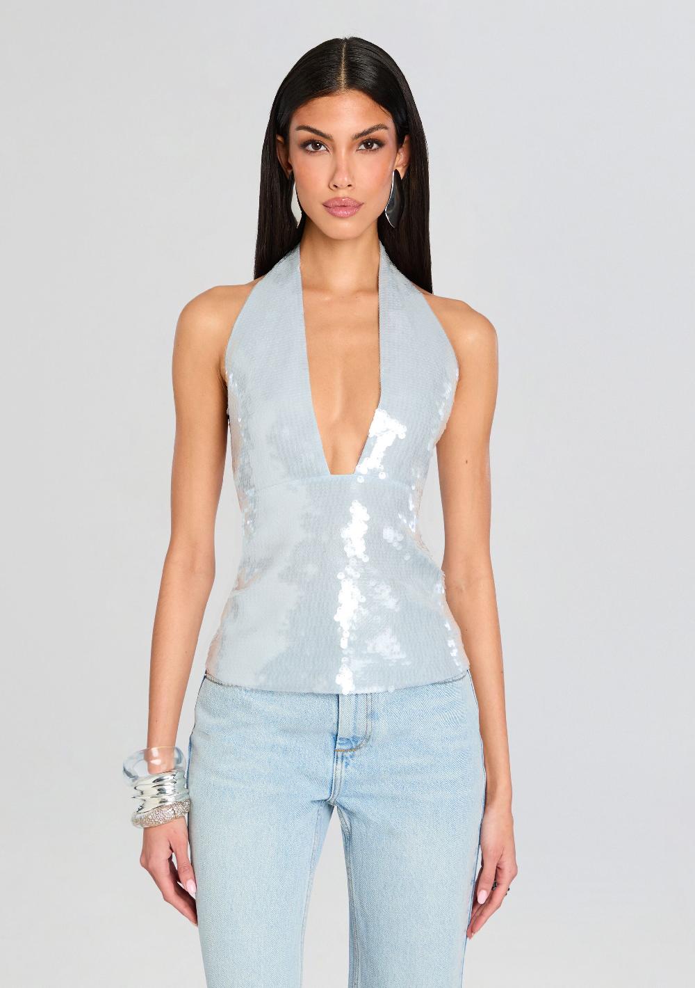 retrofête Joy Sequin Top retrofête