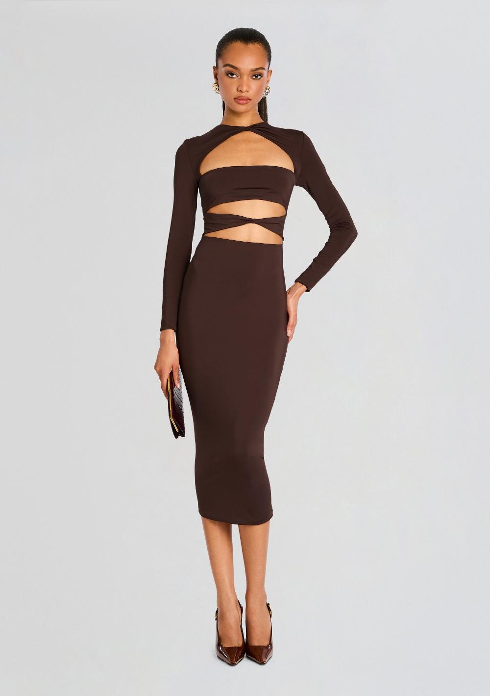 retrofête Karma Midi Dress SEROYA