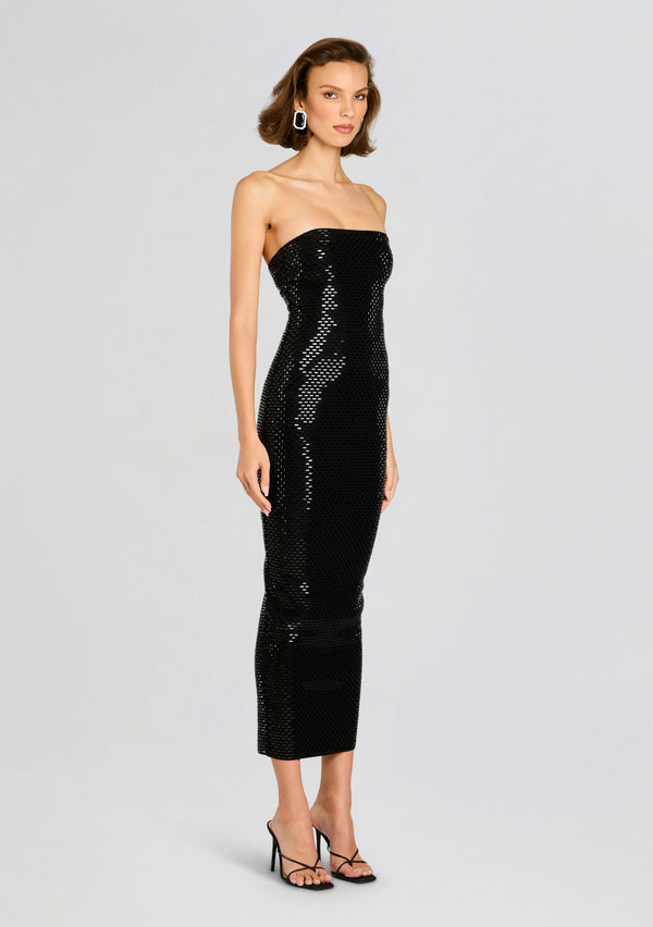 Retrofête Karrah Embellished Knit Dress Retrofête