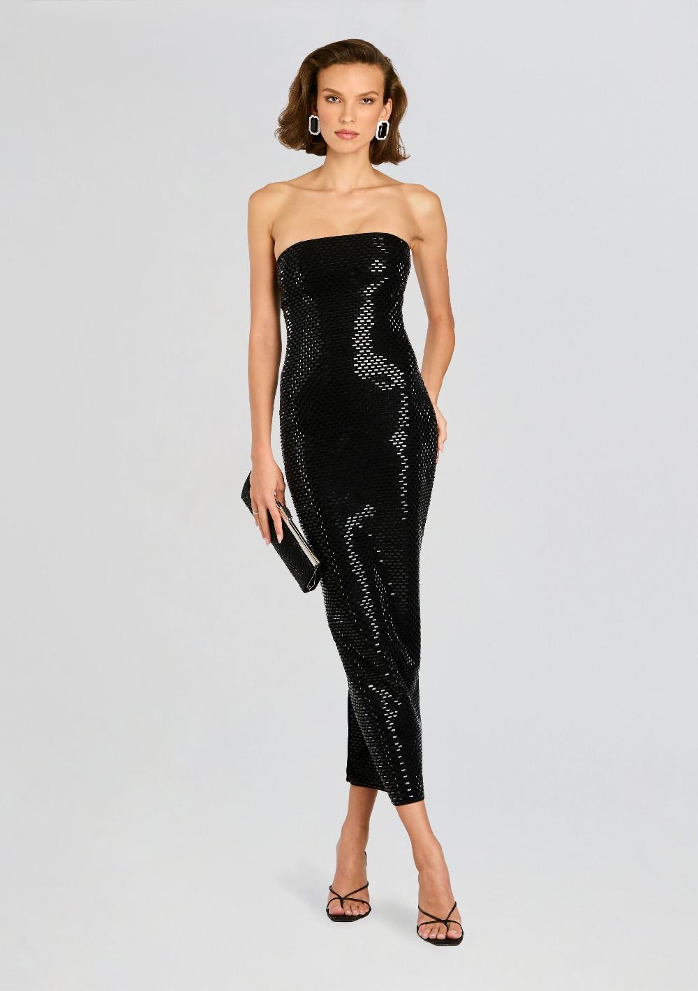 retrofête Karrah Embellished Knit Dress retrofête