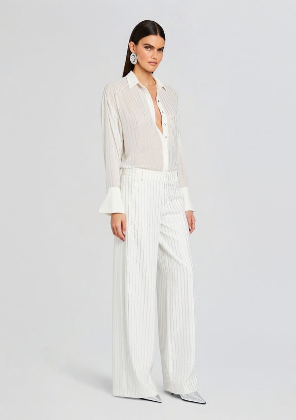 Retrofête Kennedy Embellished Top Retrofête