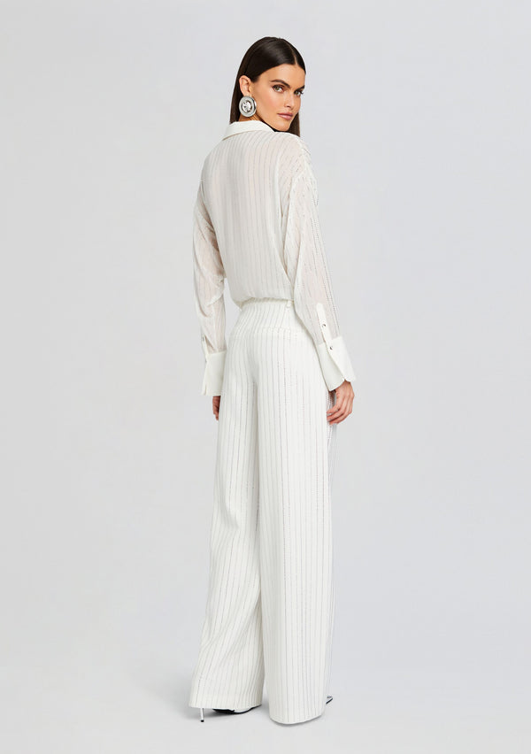 Retrofête Kennedy Embellished Top Retrofête