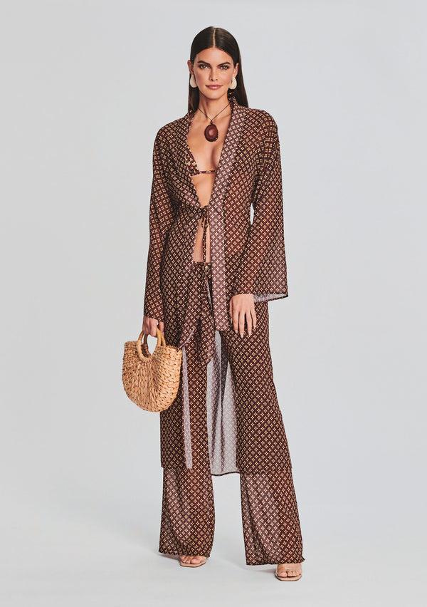 Retrofête Kimono Cover Up Bananhot