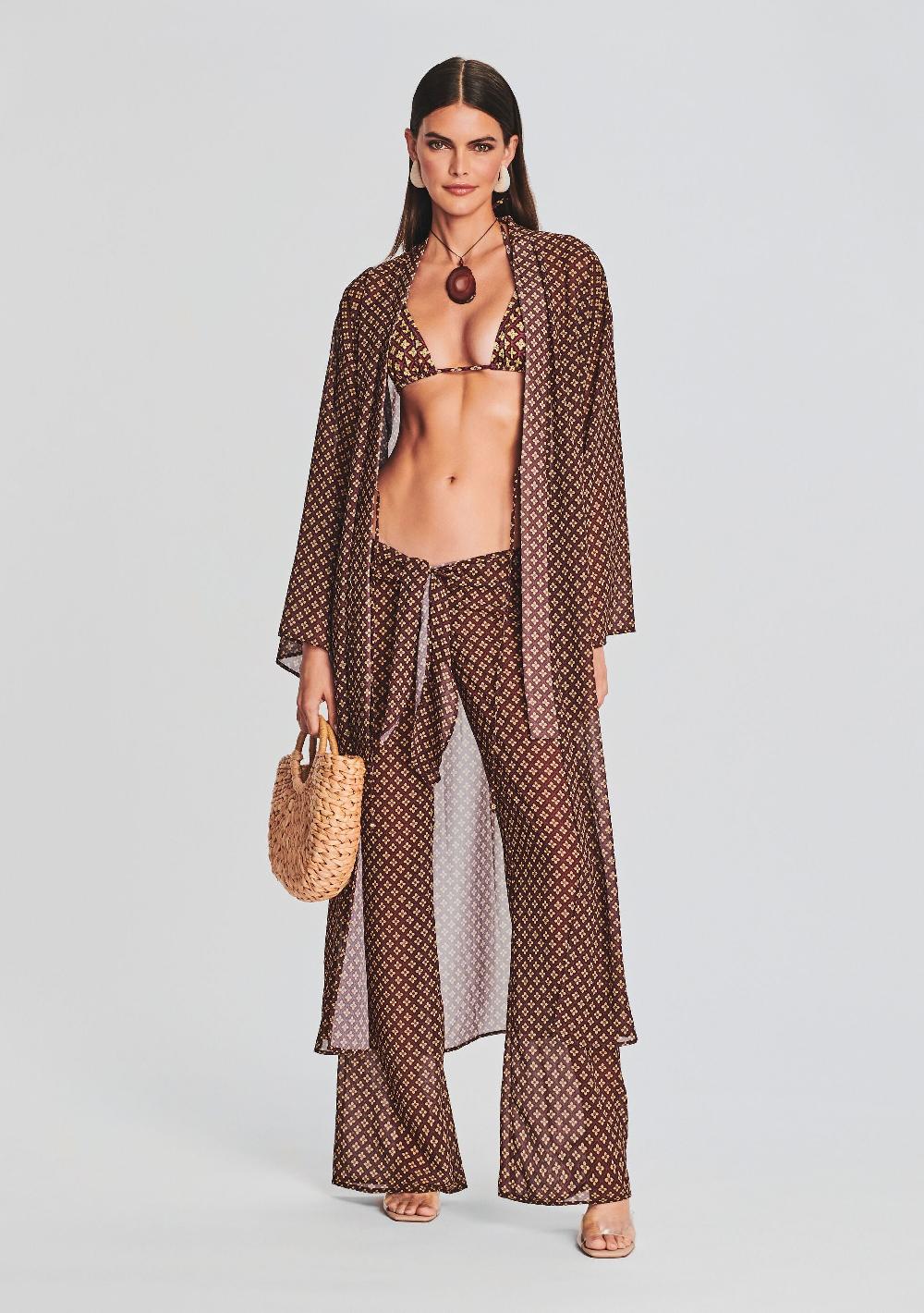 retrofête Kimono Cover Up Bananhot