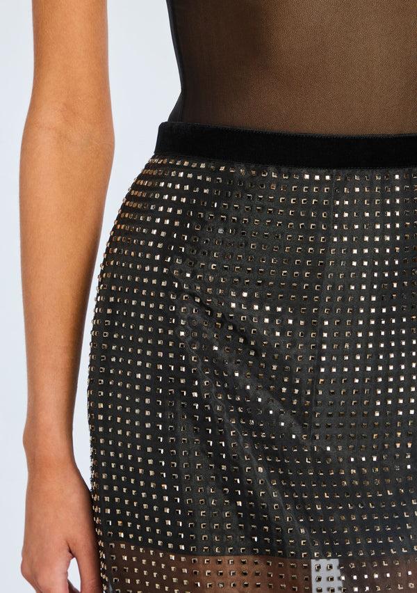 Retrofête Kitty Embellished Skirt Retrofête