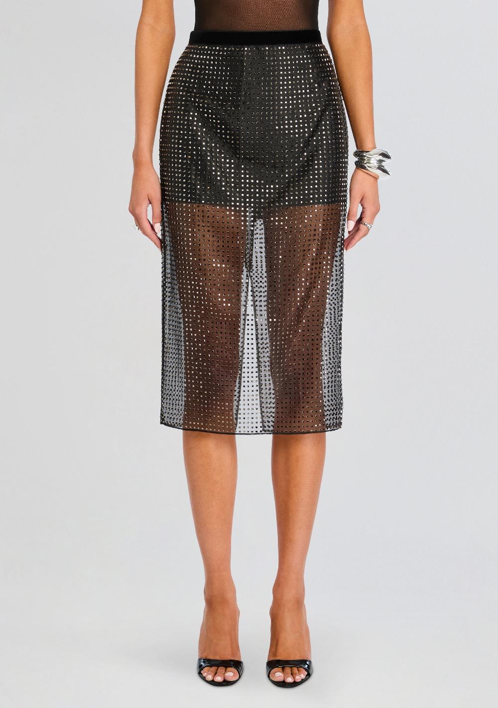 retrofête Kitty Embellished Skirt retrofête