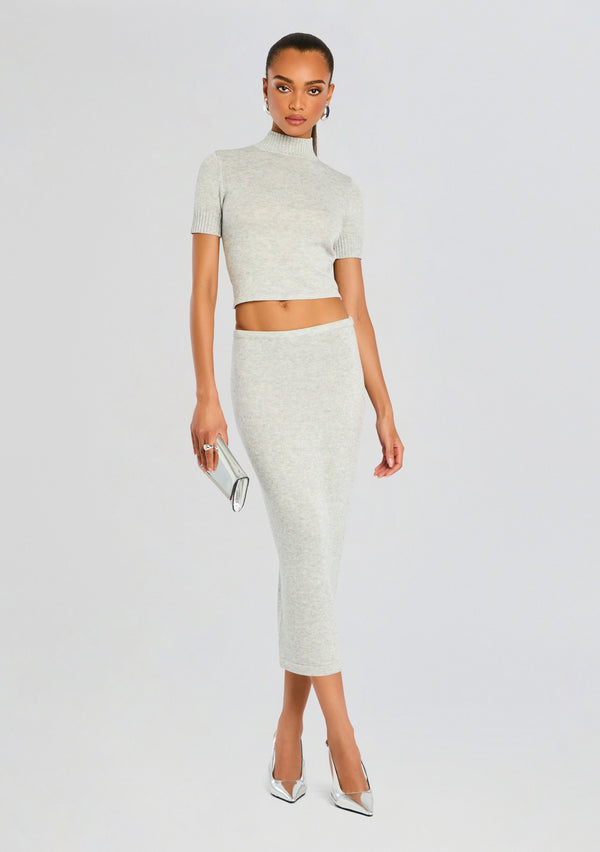 Retrofête Koko Knit Tea Length Skirt SEROYA