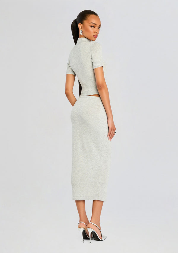 Retrofête Koko Knit Tea Length Skirt SEROYA