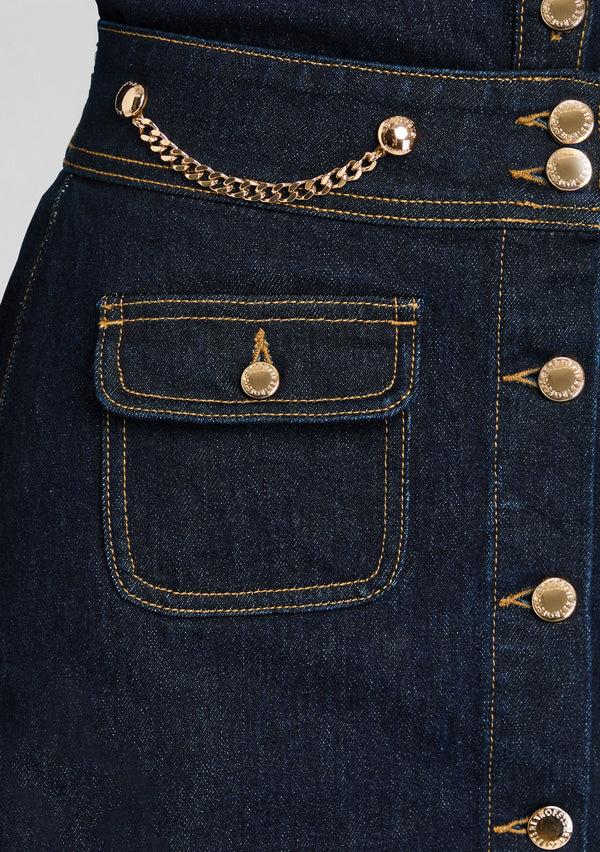 Retrofête Kornelia Denim Skirt Retrofête