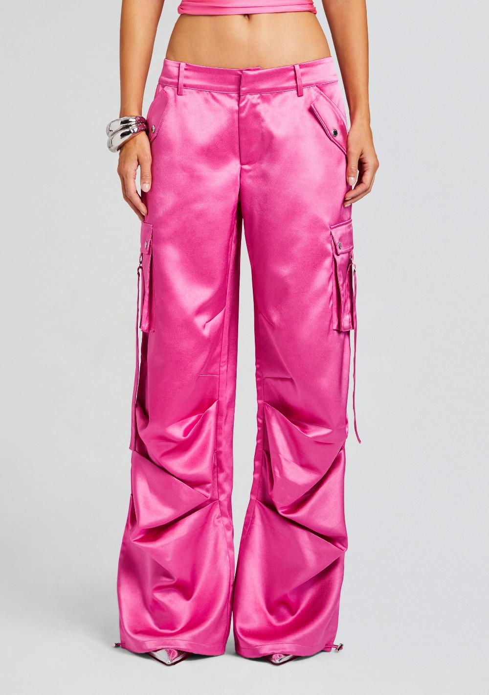 retrofête Lai Satin Cargo Pant SEROYA