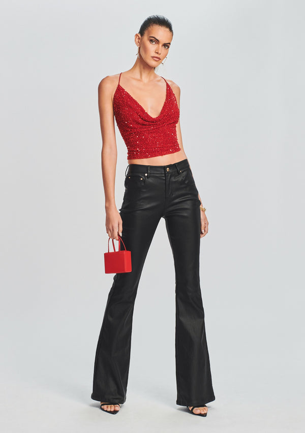 Retrofête Laurel Coated Denim Pant Retrofête
