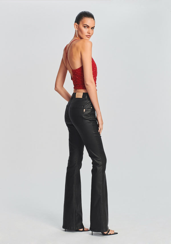 Retrofête Laurel Coated Denim Pant Retrofête
