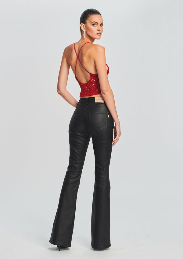 Retrofête Laurel Coated Denim Pant Retrofête