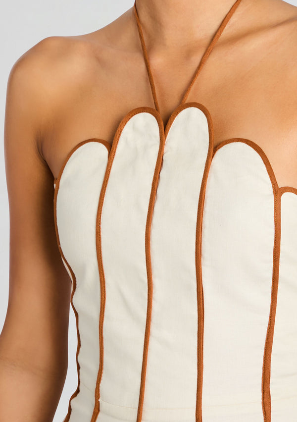 Retrofête Lenny Dress Azulu