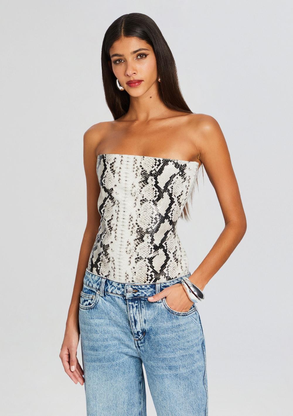 retrofête Leonie Leather Top retrofête