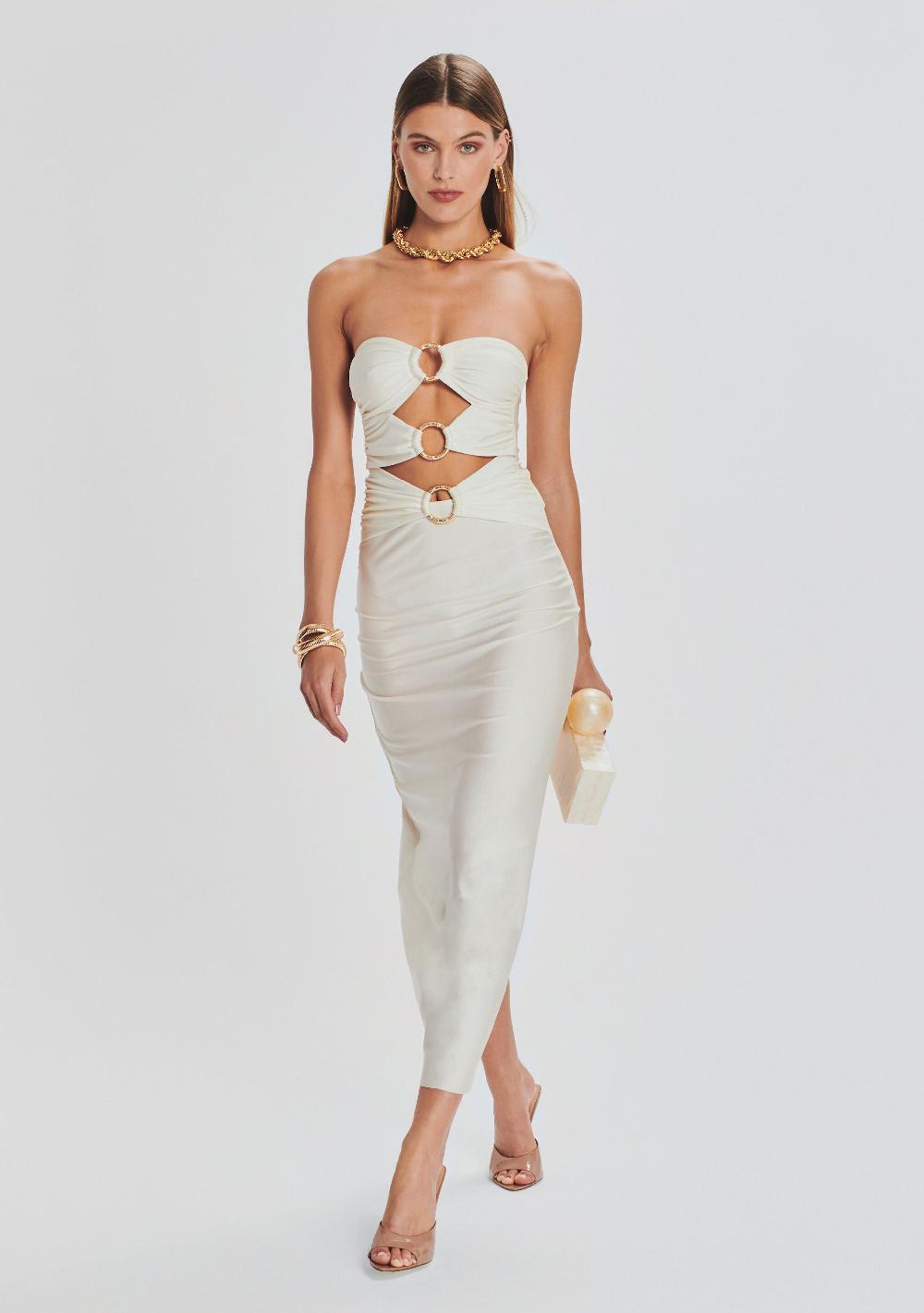 retrofête Lily Lycra Maxi Dress Shani Shemer