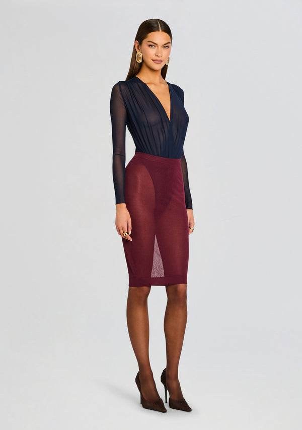 Retrofête Lucille Midi Skirt SEROYA