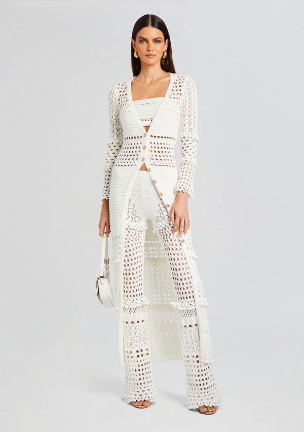 Retrofête Luiz Knit Crochet Top Retrofête