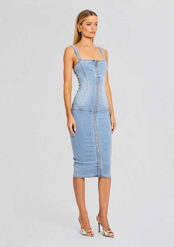 Retrofête Lyndon Denim Dress Retrofête