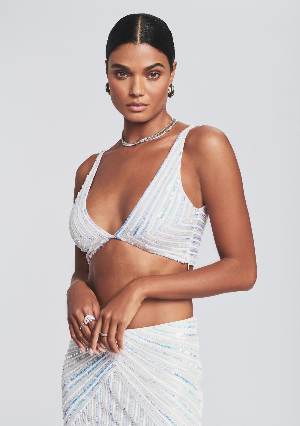 retrofête Magda Sequin Top retrofête