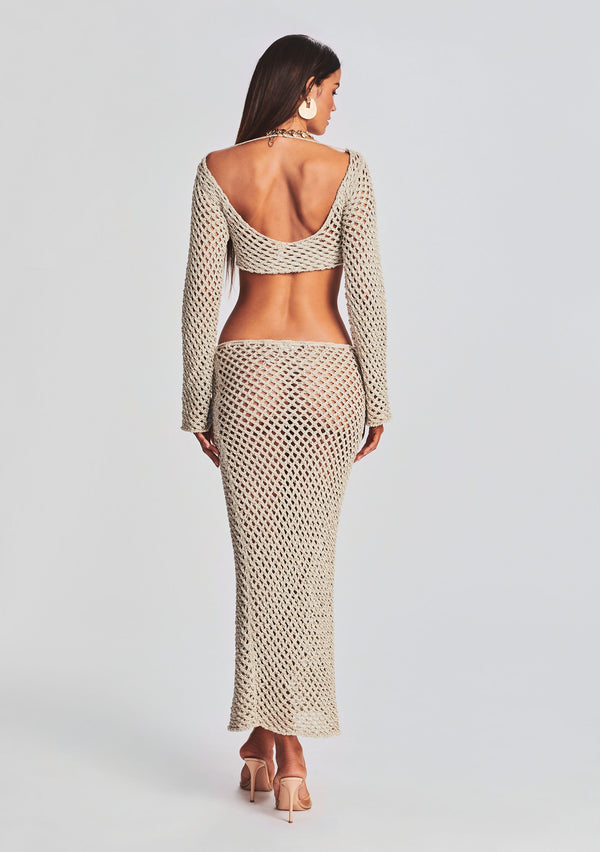 Retrofête Magen Knitted Skirt Bananhot