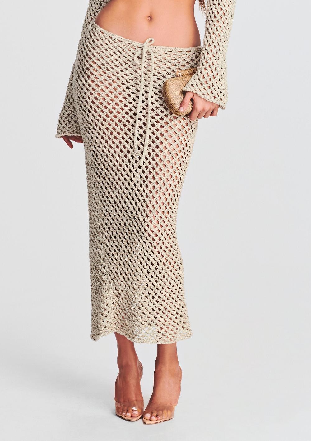 retrofête Magen Knitted Skirt Bananhot