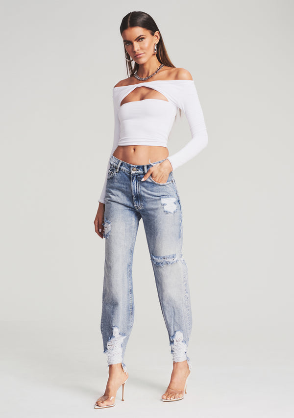 Retrofête Maggie Mid Rise Jean SEROYA