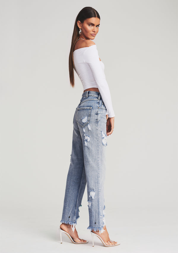 Retrofête Maggie Mid Rise Jean SEROYA