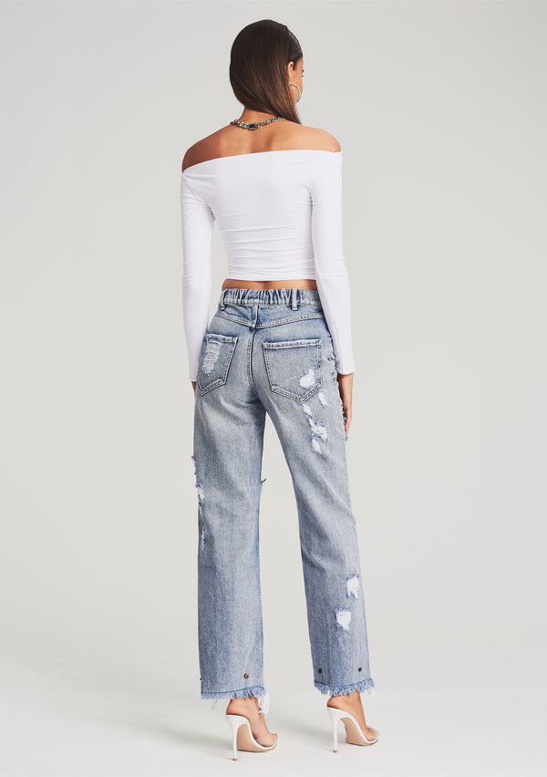 Retrofête Maggie Mid Rise Jean SEROYA