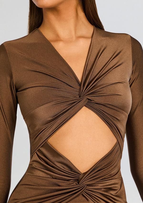 Retrofête Maida Midi Dress SEROYA