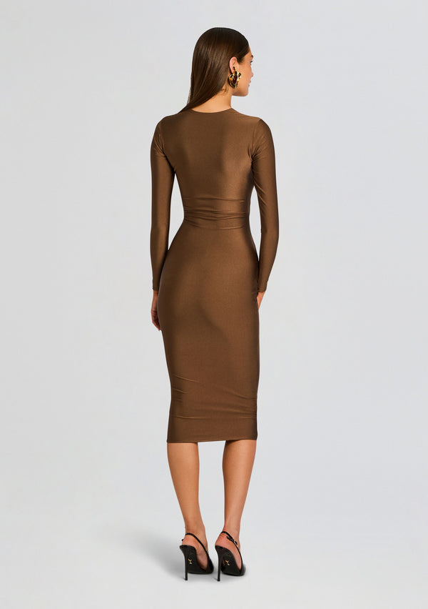 Retrofête Maida Midi Dress SEROYA