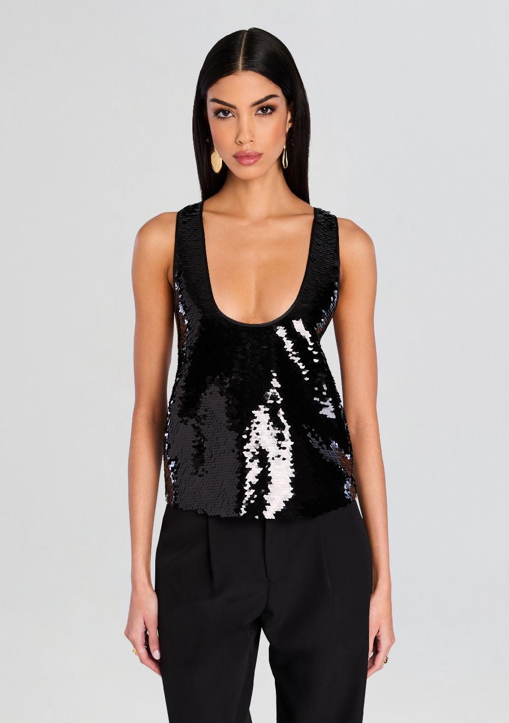 retrofête Mandy Sequin Top retrofête
