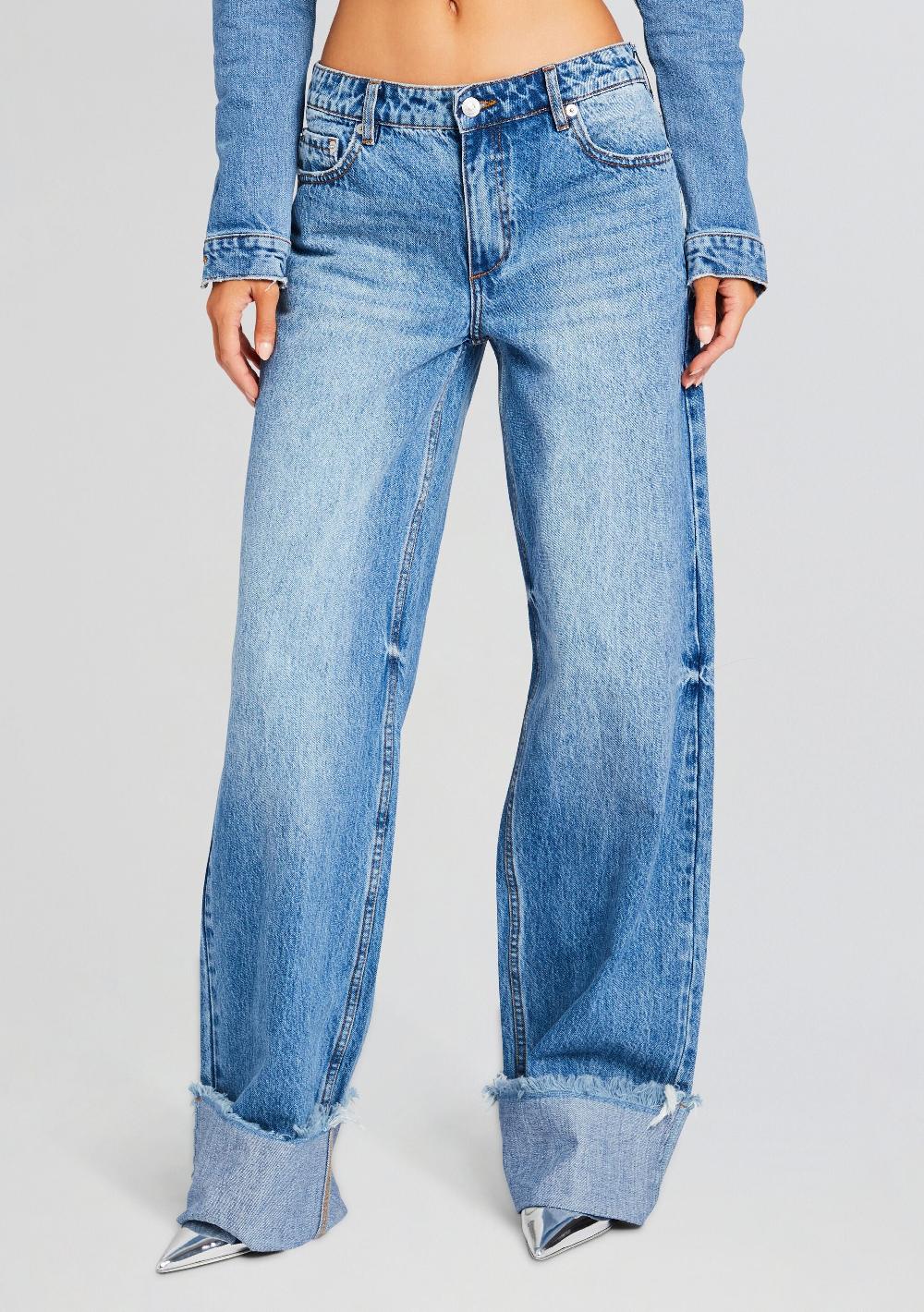 retrofête Margot Cuffed Boyfriend Jean SEROYA