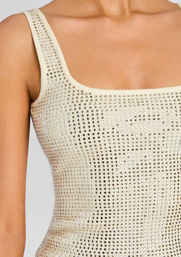 Retrofête Marzia Embellished Top Retrofête
