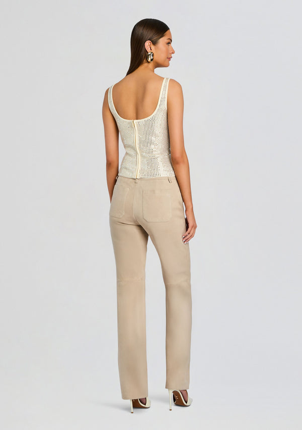 Retrofête Marzia Embellished Top Retrofête