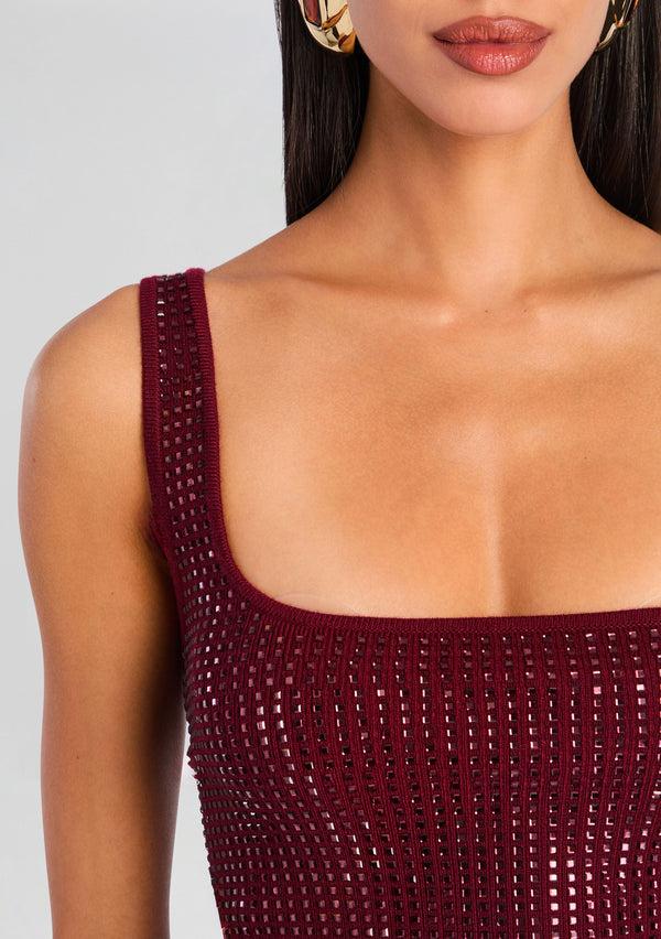 Retrofête Marzia Embellished Top Retrofête