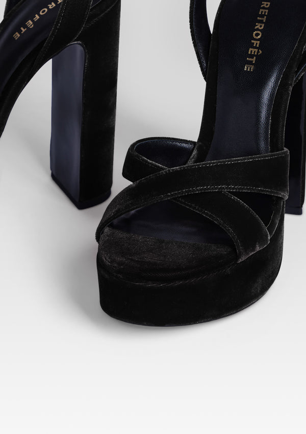 Retrofête Melodia Platform Sandal Retrofête