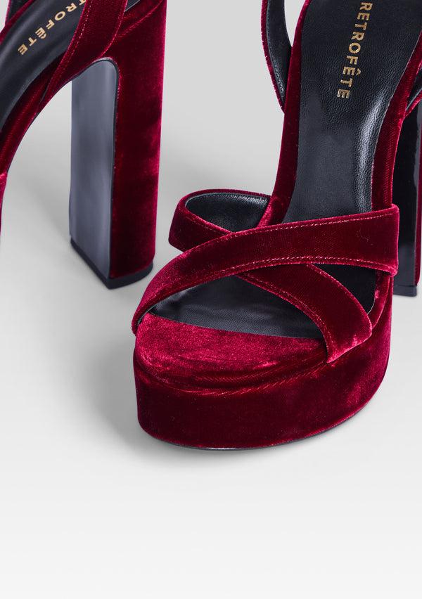 Retrofête Melodia Platform Sandal Retrofête