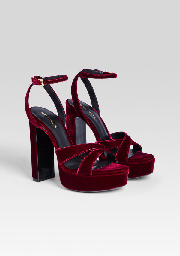 Retrofête Melodia Platform Sandal Retrofête