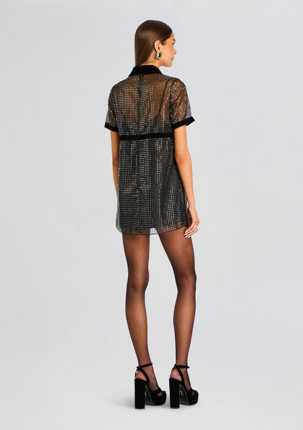 Retrofête Meryl Embellished Dress Retrofête