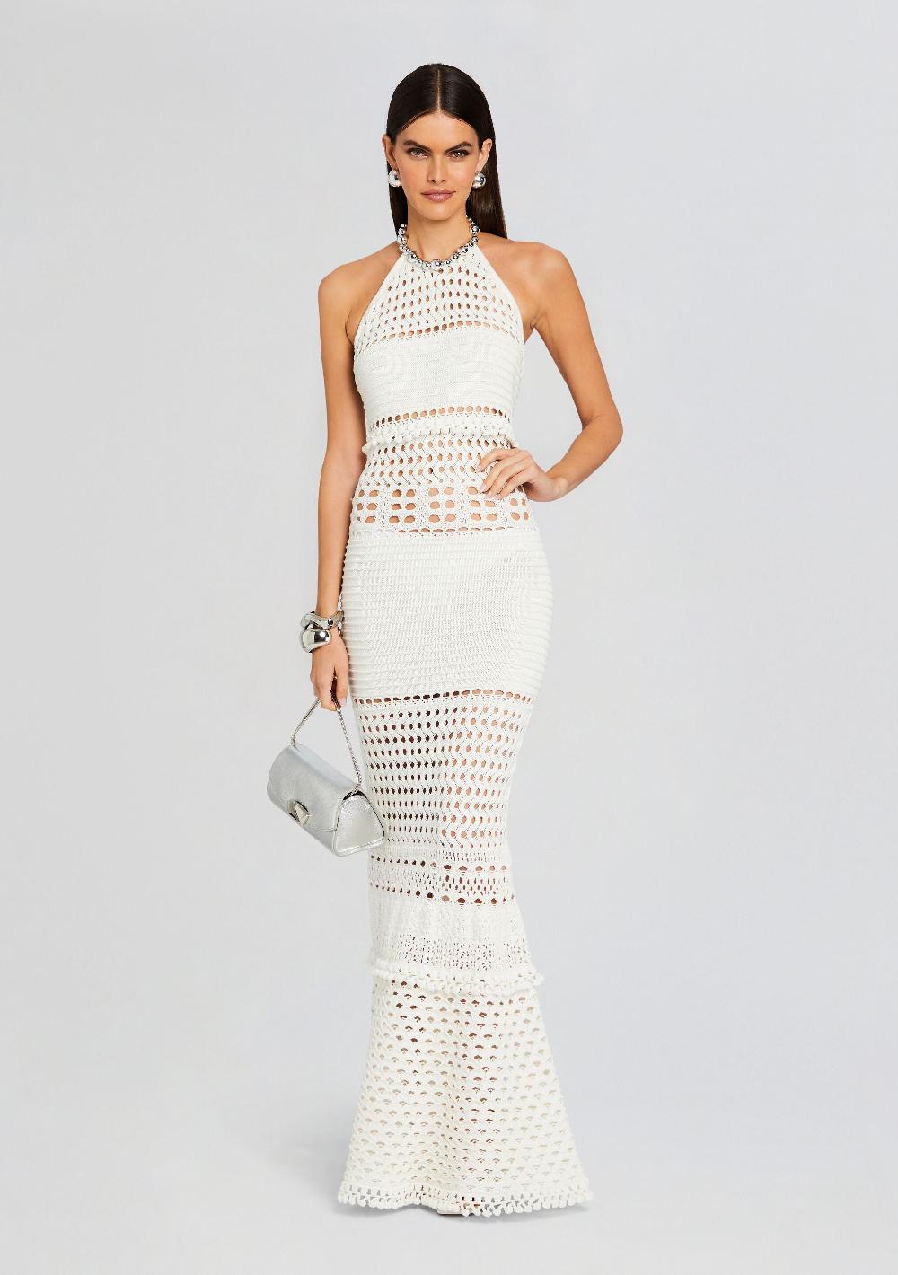 retrofête Mesa Knit Crochet Dress retrofête